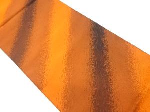 斜線模様織り出し全通袋帯